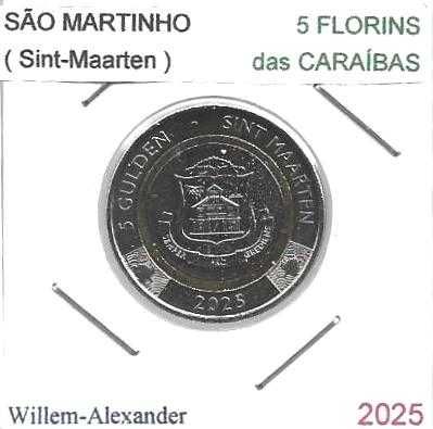 São Martinho (Sint Maarten) - - - - - Moedas
