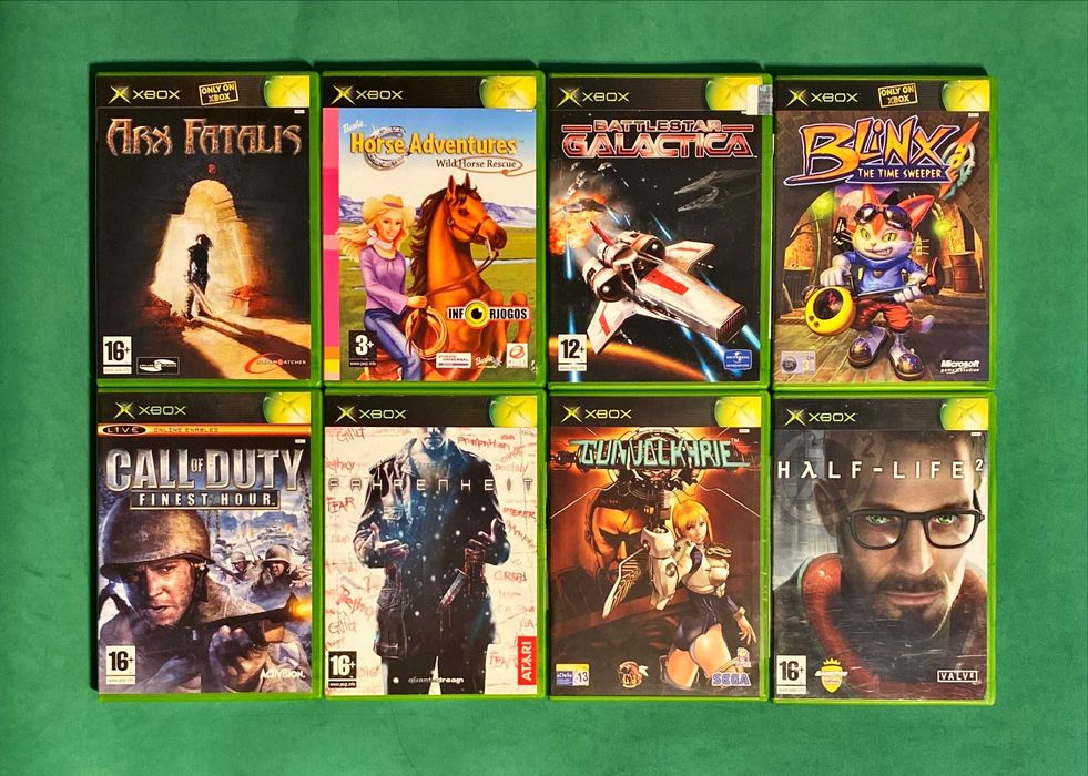 XBOX ORIGINAL [desde 8€] Blinx Call Dragoon Half Hulk Marvel Metal Pac Pirates Scrolls Thief Warrior