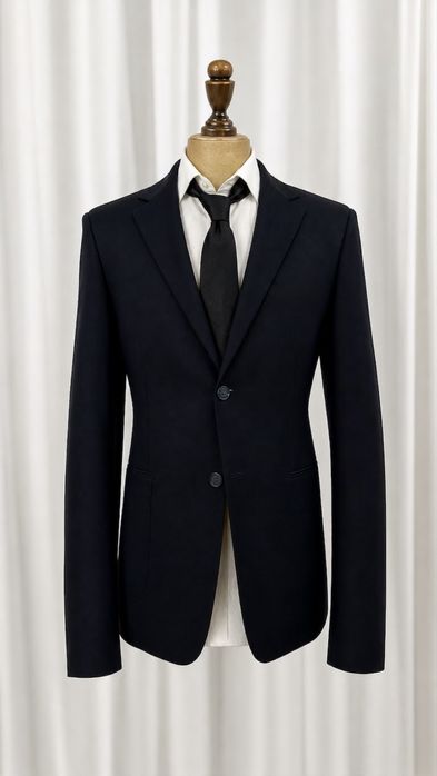 Блейзер (піджак)  DIRK BIKKEMBERGS чорний stretch новий 48-50