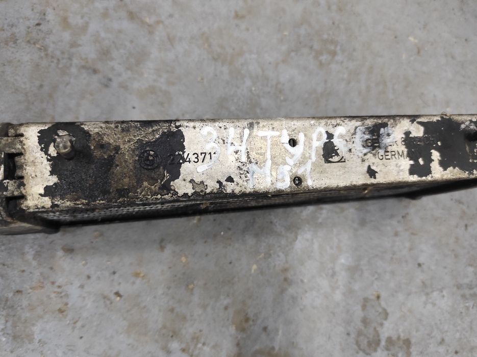 Радиатор масляный охлаждения БМВ Е34 М51 Разборка BMW HELP