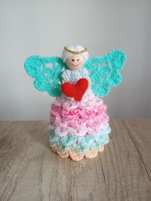 Aniołek na szydełku