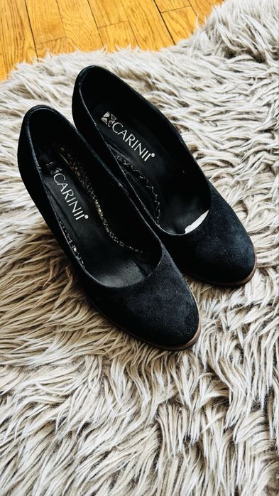 Туфлі на платформі натуральна замша -37 розмір