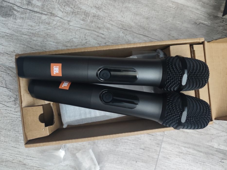 JBL Wireless Microphone – 2 bezprzewodowe mikrofony | NOWE | Karaoke / PartyBox
