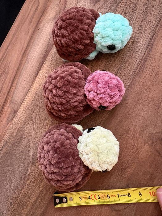 Maskotka żółwik na szydełku