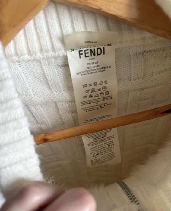 Кофта трикотажна fendi