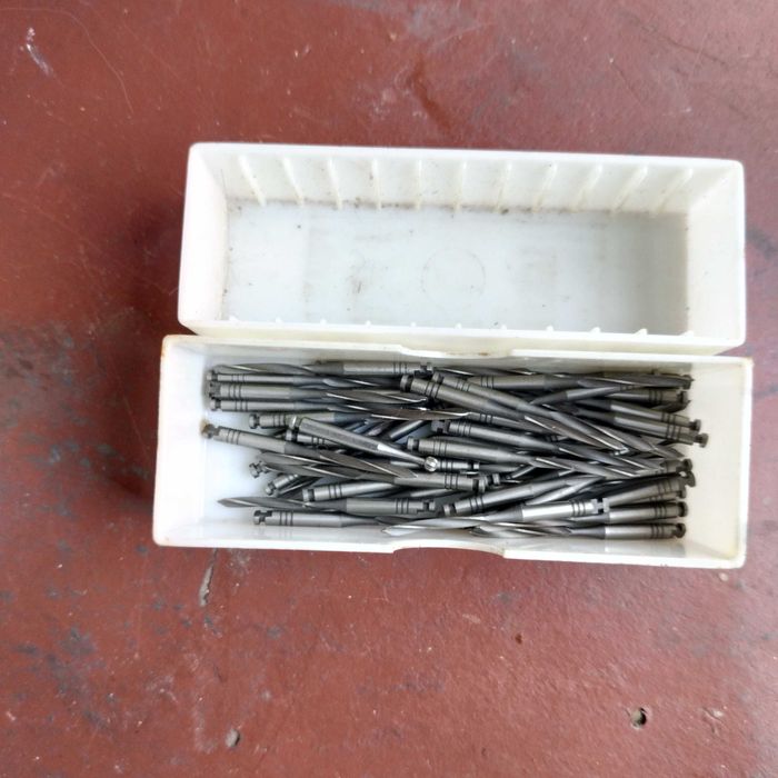 бор фреза стальная, сверла, колено гибкого вала для бормашины