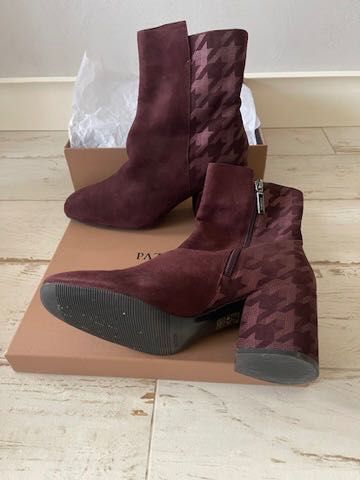 Carlo Pazolini Натуральные замшевые сапожки на флисе, Цена снижена!