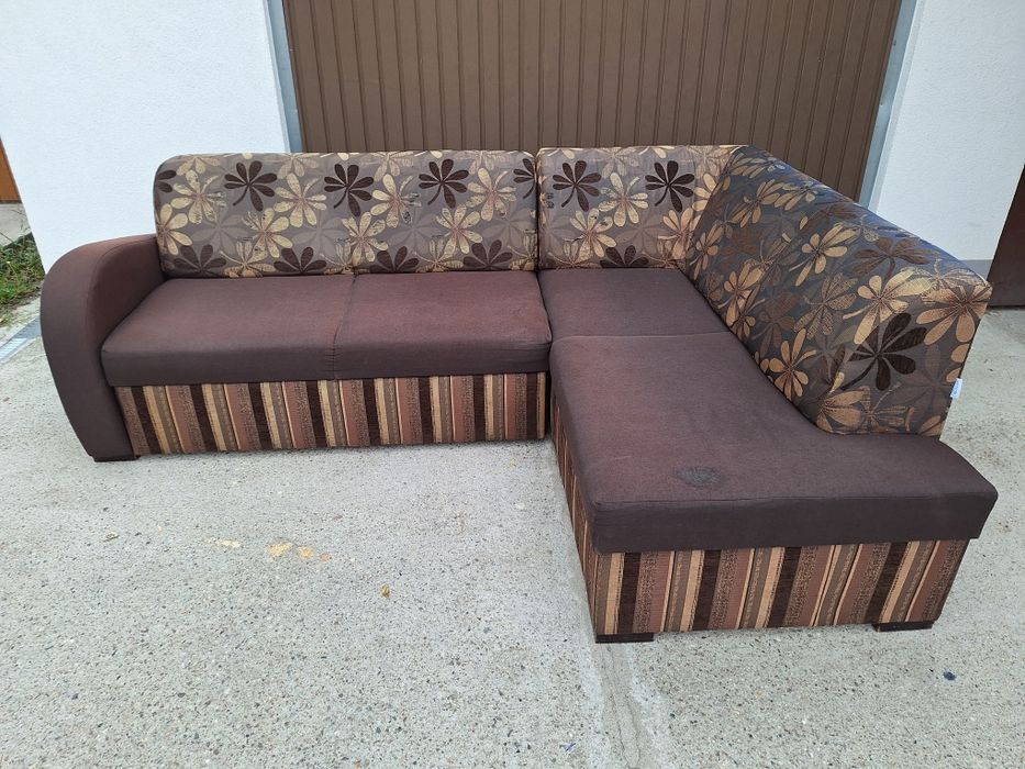 Sz-n transport gratis SOFA NAROŻNA  b. wygodna i solidna rogówka narożnik