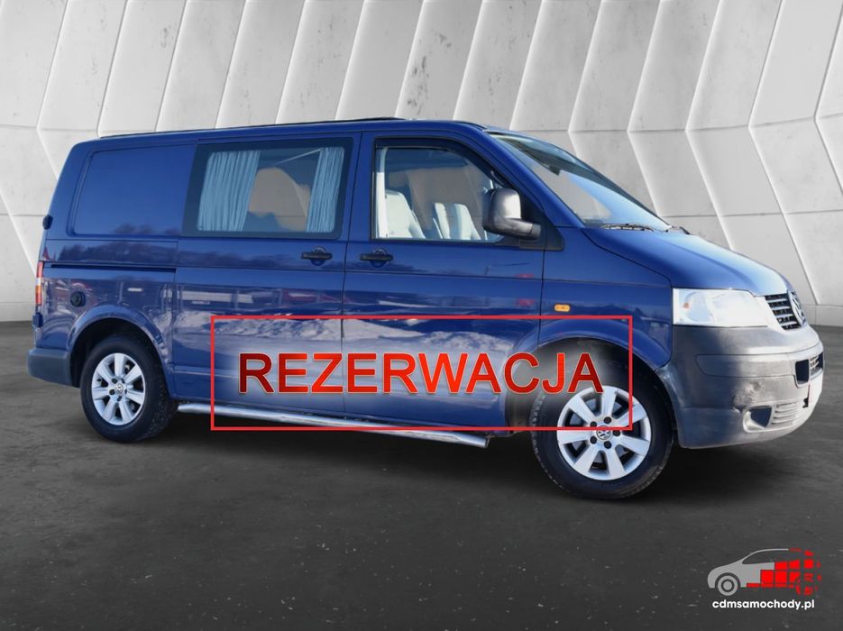 Volkswagen T5 KAMPER  1.9 Diesel TDI Zlew Kuchenka Namiot Dachowy Hak Certyfikat Video!