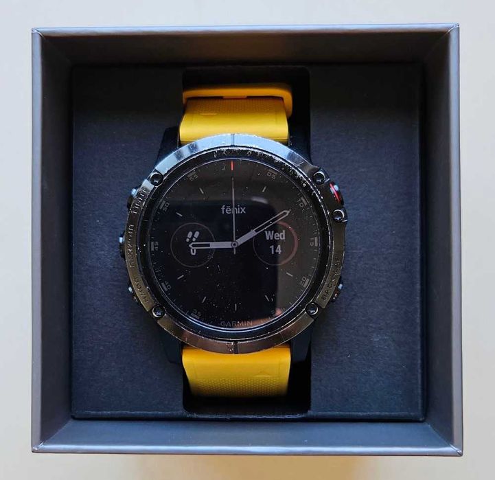 Garmin Fenix 5X Plus Sapphire Edition Black (51mm) – Relógio para desporto