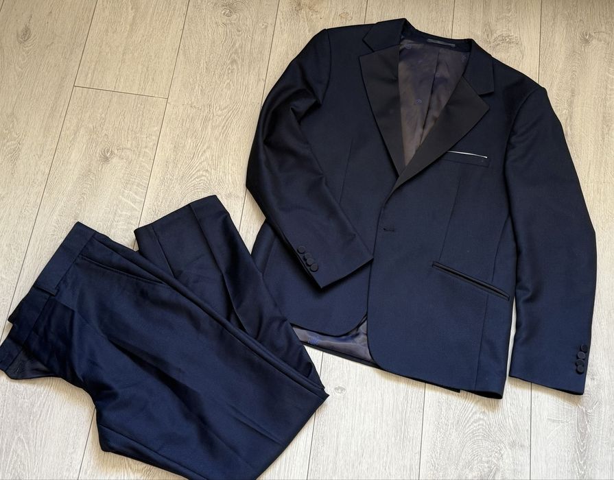 Smokingowy Garnitur Męski