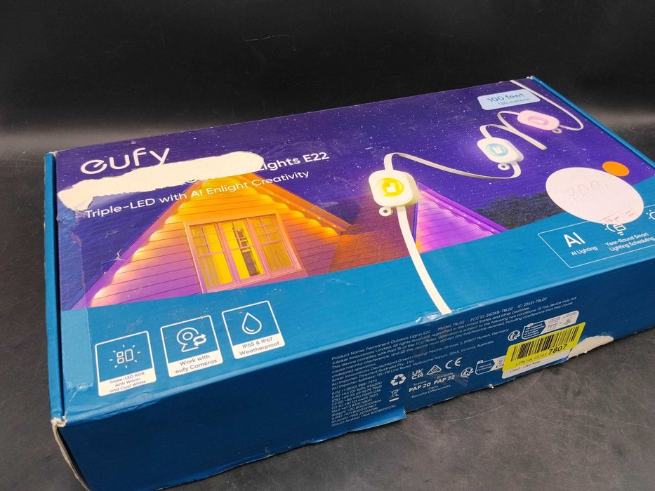 Zewnętrzne oświetlenie LED Eufy E22 RGBWW 30m