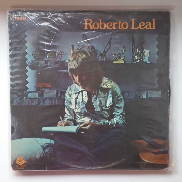 Conjunto de 5 discos de vinil antigos