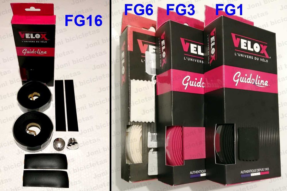 Fitas de guiador de bicicleta, tampas de punho e mangas