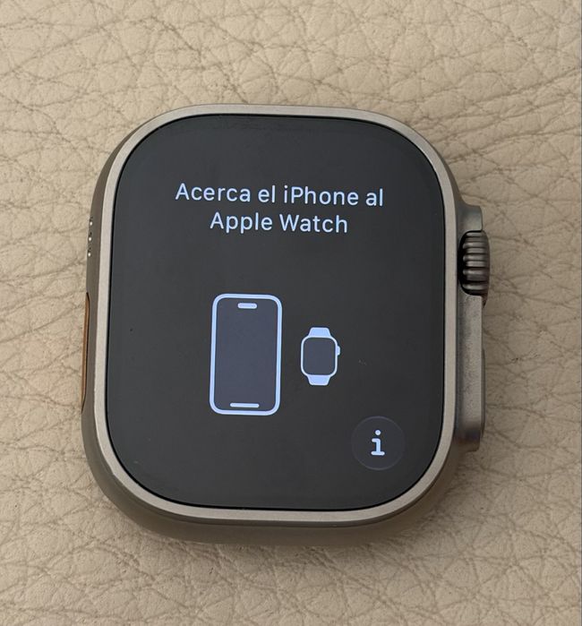 Apple Watch Ultra 3 49mm Natural TI AB Ocean Band