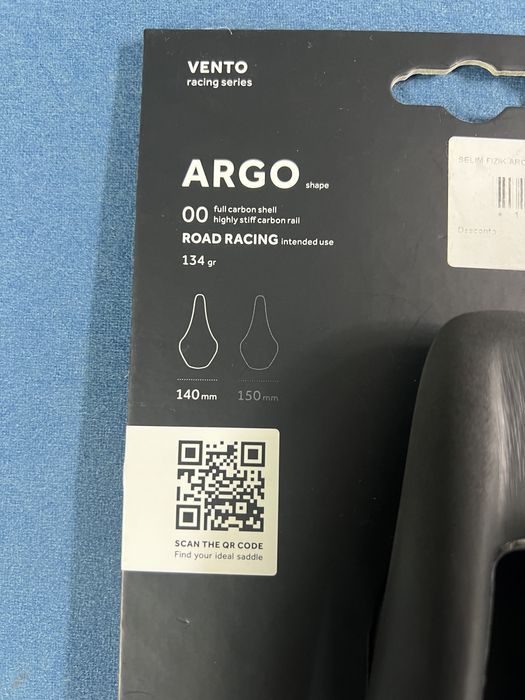 Banco selim fizik Argo carbono