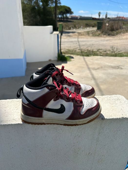 air jordan 1 vermelho e branco
