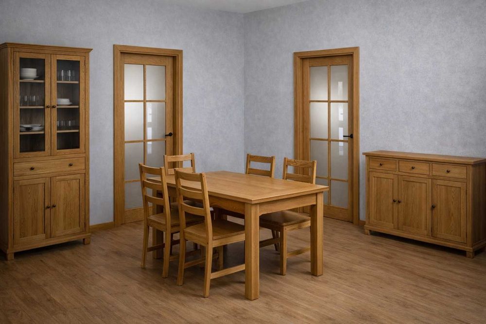 Drzwi litego drewna na pomiar