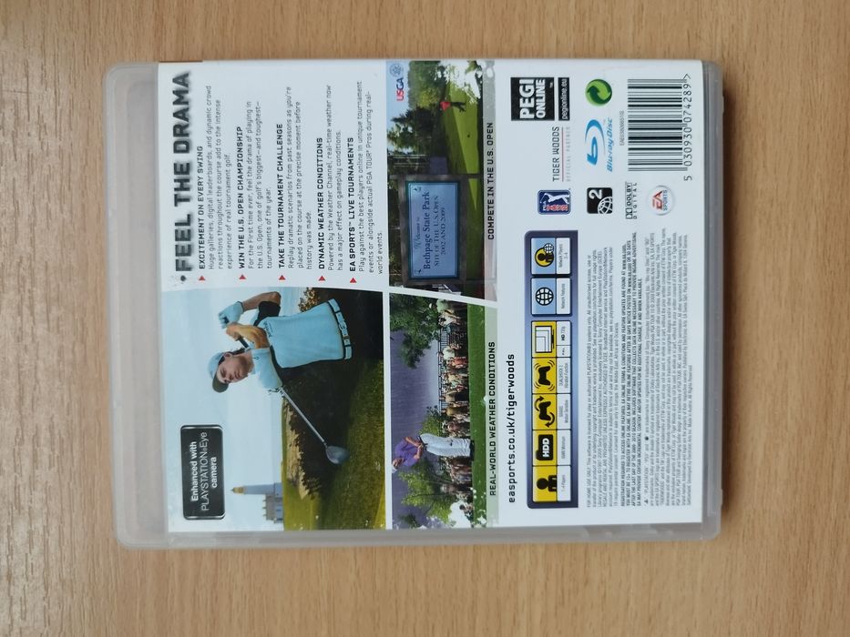 Tiger woods pga tour 10 ps3,,, stan bardzo dobry, wysyłka olx