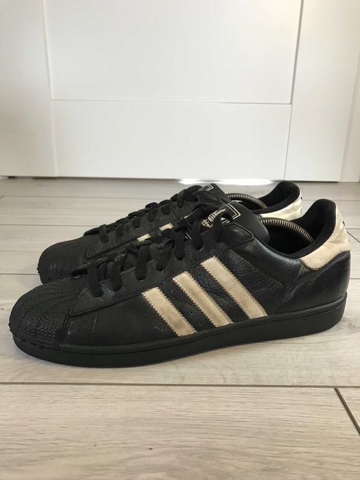 Buty Adidas Superstar czarne skórzane rozm. 46,5