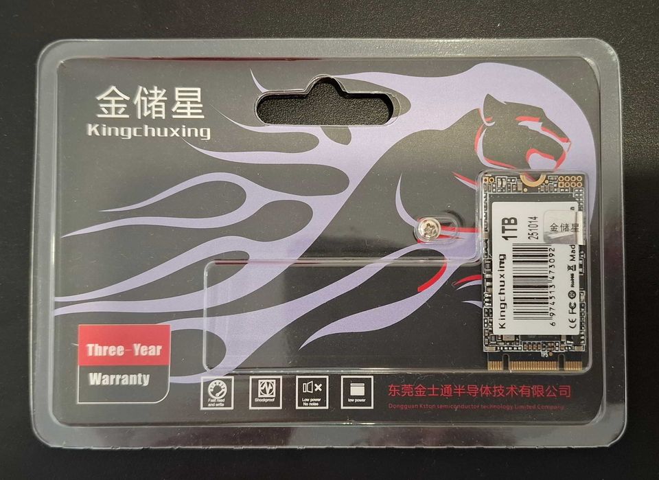 Disco SSD Kingchuxing 1TB M.2 SATA 2242