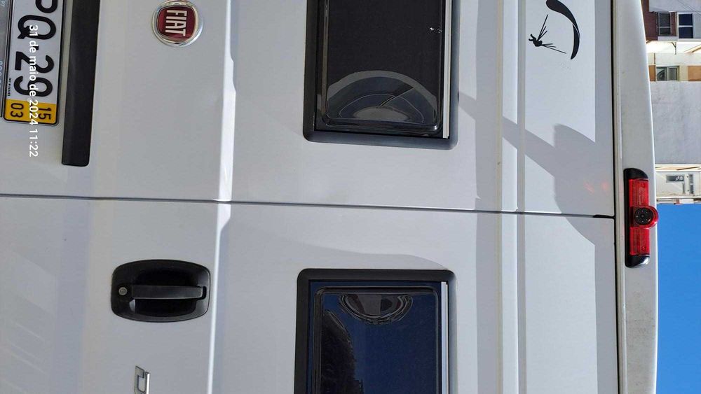 Câmara marcha-atrás, Fiat ducato, boxer,  jumper,  luz de stop em led
