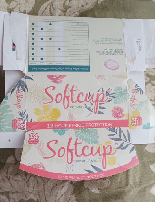 Kubeczek menstruacyjny dysk 50ml