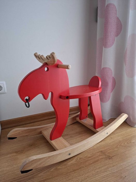 Alce - baloiço para criança (IKea modelo EKORRE)