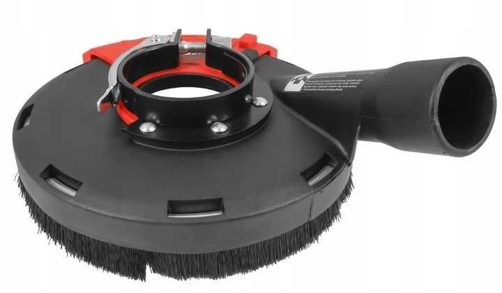 Osłona przeciwpyłowa z adapterem do szlifierki 125 mm