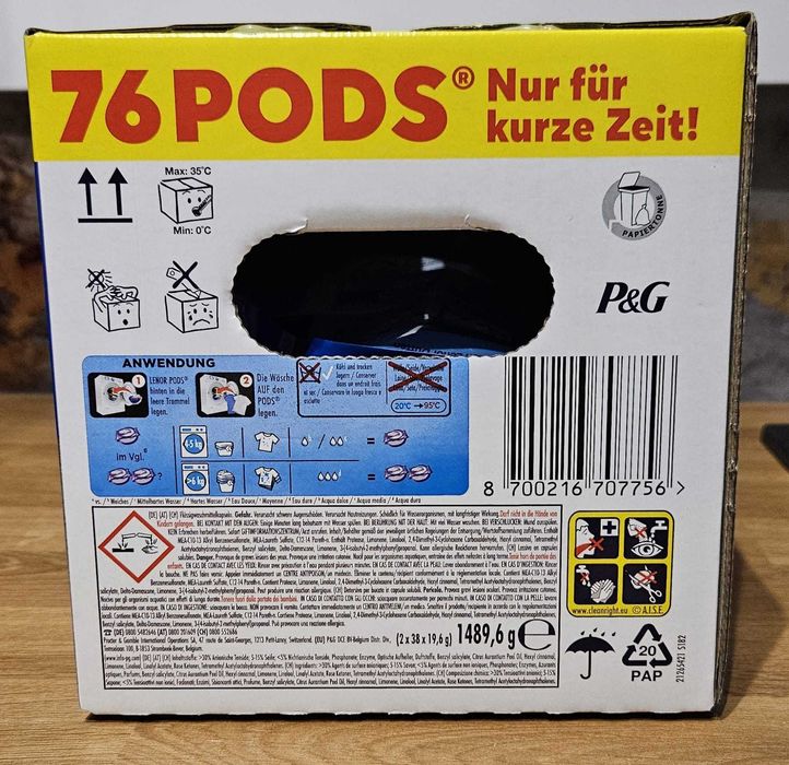 Kapsułki do prania Lenor