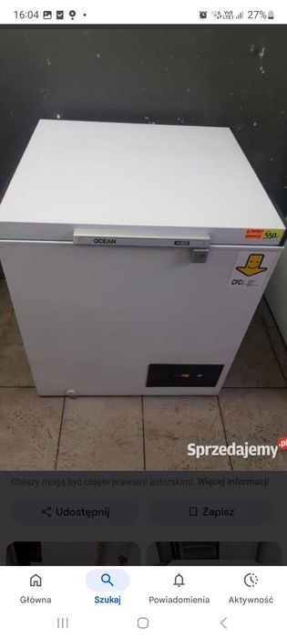 Zamrażarka używana