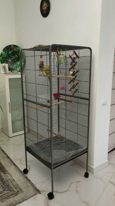 Большой вольер клетка для попугая Bird Cage XL - 146 х 54 х 54 см