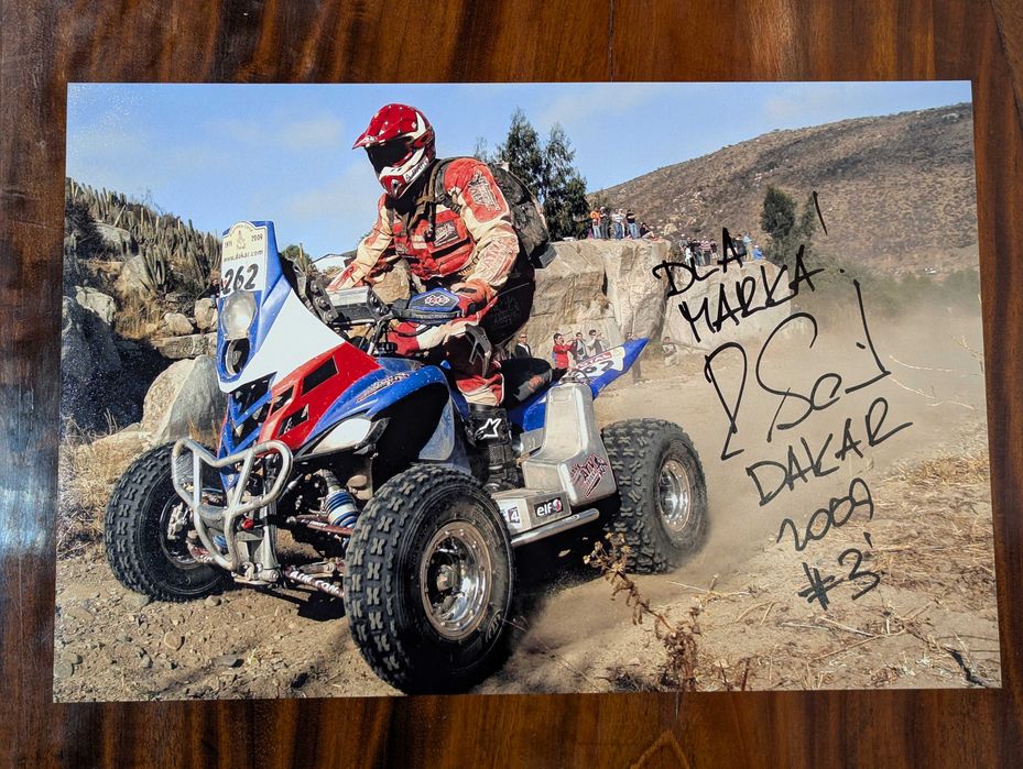 Zestaw plakatów Rafał Sonik oryginalne autografy