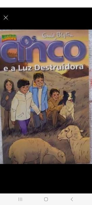 Livros OS CINCO para desocupar