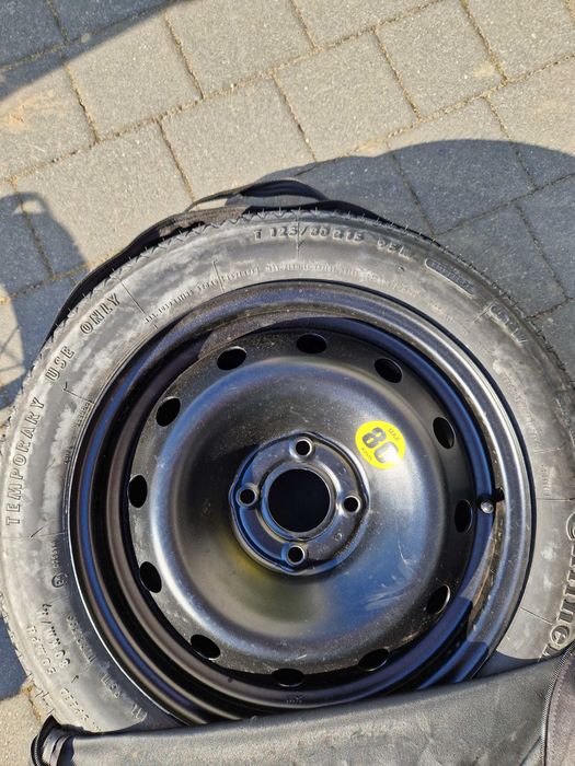 Koło dojazdowe renault 125/80r15 4x100