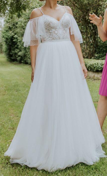 Suknia ślubna Dianora - boho princessa
