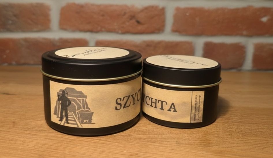 Świeca sojowa - śląska - Szychta