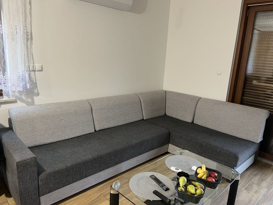 Narożnik z funkcją spania