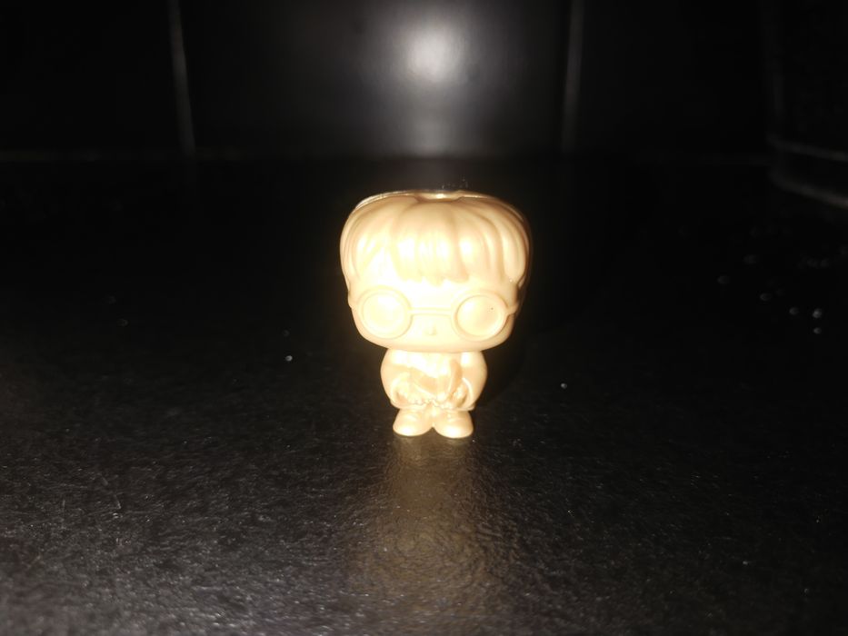 Harry Potter złota figurka