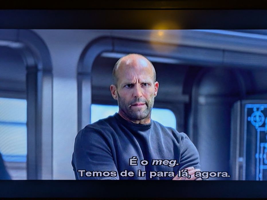 DVD " Meg - Tubarão Gigante" 2018 (Como Novo)