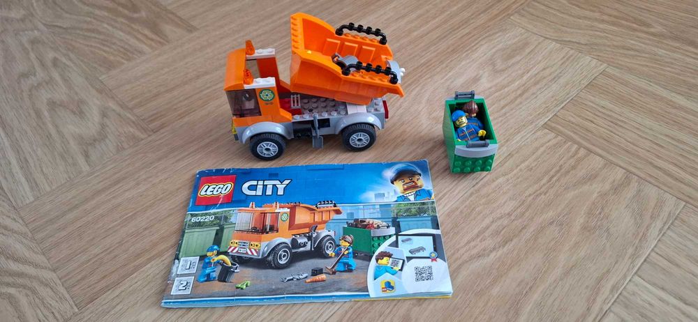 LEGO City 60220 Śmieciarka, używany.