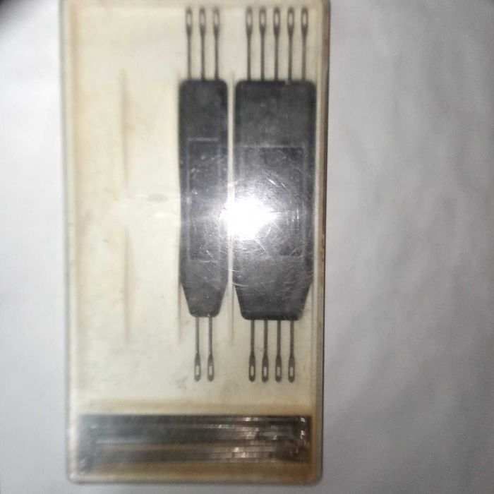 Набор декеров и игл для вязальных машин