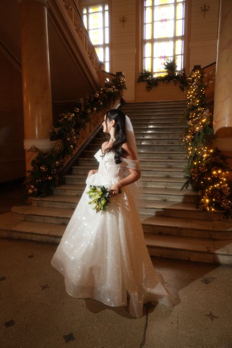 Весільна сукня (+фата)