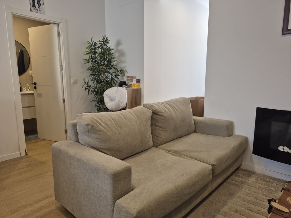 Sofa bege 190x100