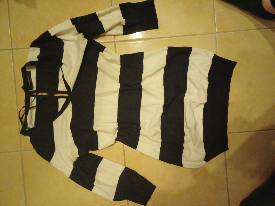 Tunika sweterw paski reserved