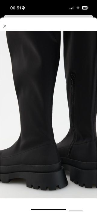 Сапоги ботфорты.