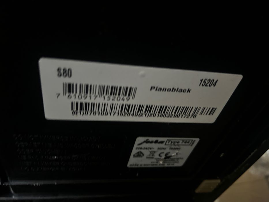 Ekspres Jura S80 Pianoblack