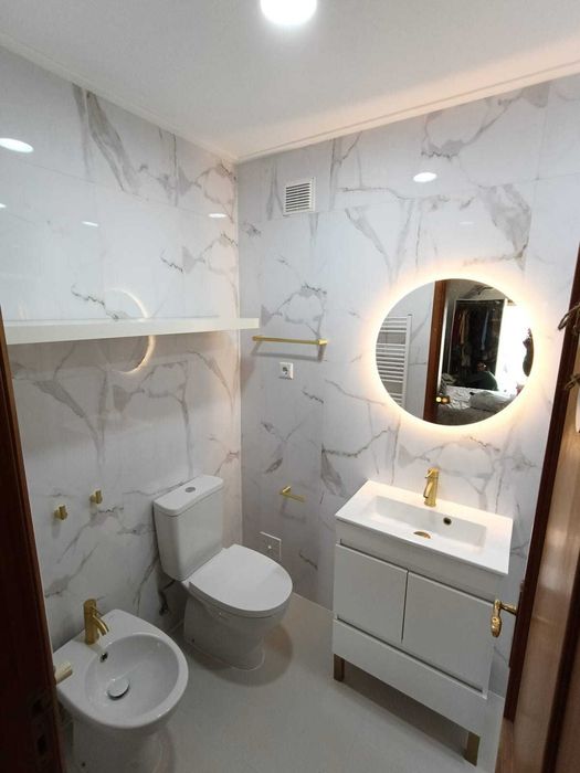 Remodelação e outros serviços.