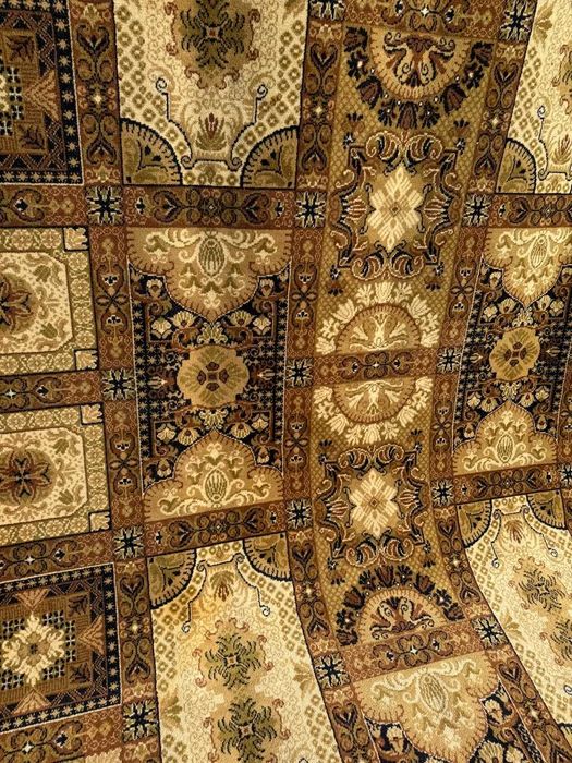 MING wełniany dywan wzór perski PRL / ART DECO 340x250 galeria 8 tys