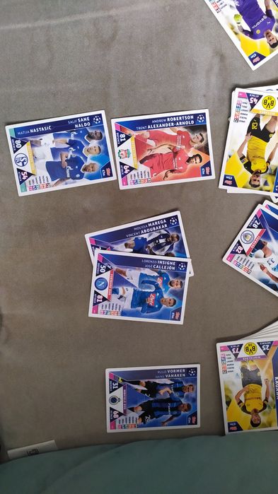 Coleção  80 cartas MATCH ATTAX season 2018/19